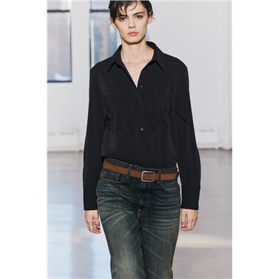 ZW COLLECTION RELAXED FIT MID-RISE JEANS
