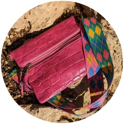 AB.Z · Pelle · 22-07 COCO/2 (290) FUXIA - CINTURON BOLSOS (130)-20 (8) АКЦИЯ
