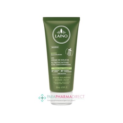 Laino Crème de Douche Nutritive Intense Olive & Vitamine E 200ml