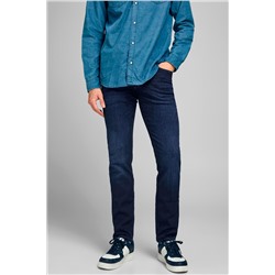 Vaquero slim fit de algodón orgánico Azul