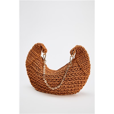 BRAIDED SHOULDER BAG