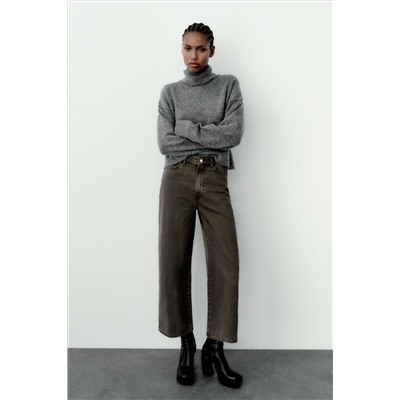MID-RISE BAGGY TRF JEANS