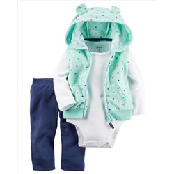 3-Piece Little Vest Set