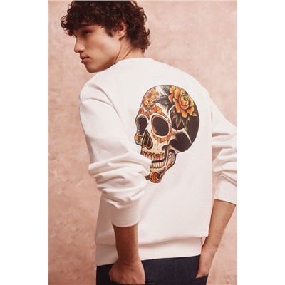 Sudadera calavera tattoo