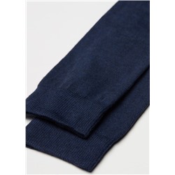 Lange Herrensocken aus Winterbaumwolle