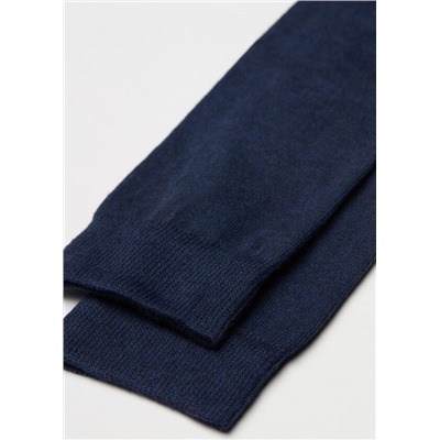 Lange Herrensocken aus Winterbaumwolle