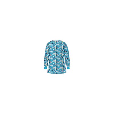 UA Puppy Love Turquoise Warm Up Scrub Jacket