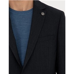 Lacivert Ekstra Slim Fit Blazer Ceket