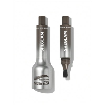 Brow-Fection Angled Brush & Dip-Taupe