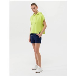 Yeşil Oversize Kapüşonlu Sweatshirt