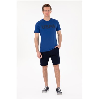 Erkek Regular Fit Bisiklet Yaka Saks Basic Tişört