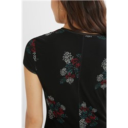 Vestido midi doble capa