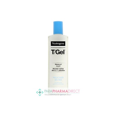 Neutrogena T/Gel - Shampooing Antipelliculaire - Pellicules Sèches 250ml