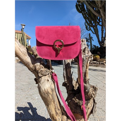 Ab. Zapatos 3106-8 magenta+AB.Z PELLE Djuli ser (410) FUXIA АКЦИЯ