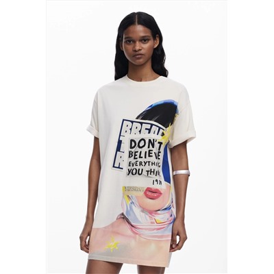 Vestido estilo camiseta