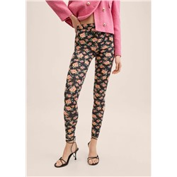 Leggings estampado floral -  Mujer | MANGO OUTLET Melilla