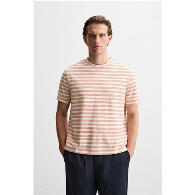 CAMISETA JACQUARD RAYAS
