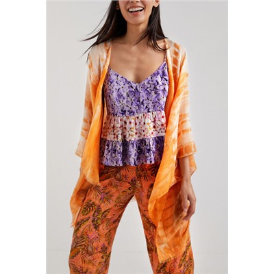 Caftán tie dye