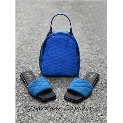 Ab.Zapatos 3420 Azulon &##x1f499;+AB.Z · Pelle · mochila 421 (650) &##x1f499;