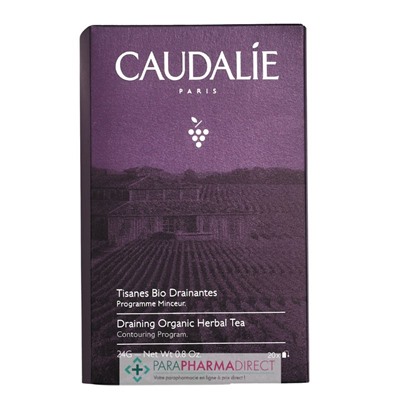 Caudalie Tisanes Bio Drainantes 20 sachets