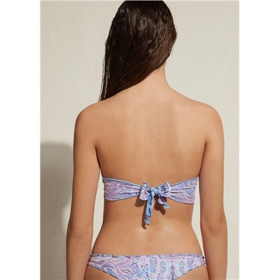 Bandeau-Bikinioberteil mit Wattierung Amalfi