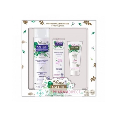 Cattier Coffret Douceur Visage BIO