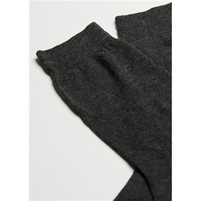 Kurze Herrensocken mit Cashmere