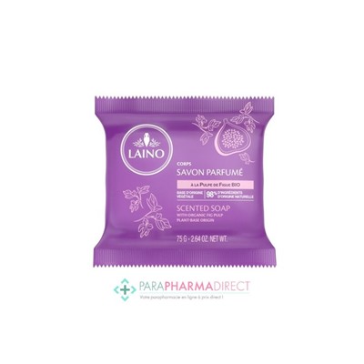 Laino Savon Parfumé à la Pulpe de Figue BIO Corps 75g