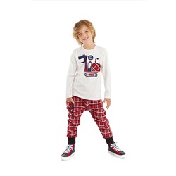 DenokidsLet's Work Erkek Çocuk T-shirt Pantolon Takım