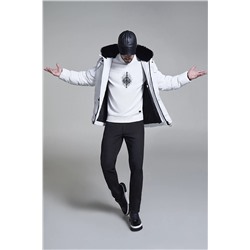 Avva Erkek Siyah Eskitme Yıkamalı Esnek Slim Fit Dar Kesim Jean Pantolon B003502