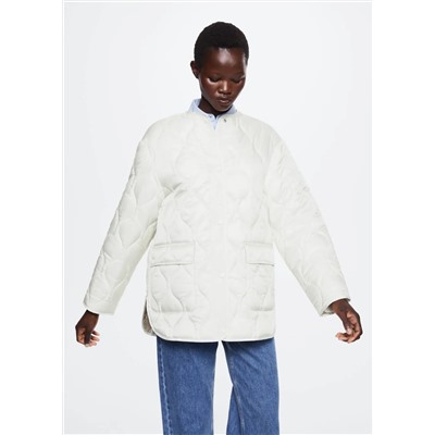Anorak acolchado oversize -  Mujer | MANGO OUTLET Melilla