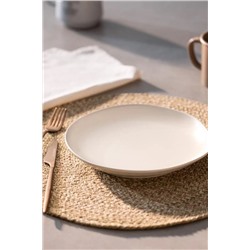 Souci Pasta Tabağı - Krem - 22 cm