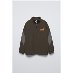 CONTRAST SPORTY TECHNICAL SWEATSHIRT