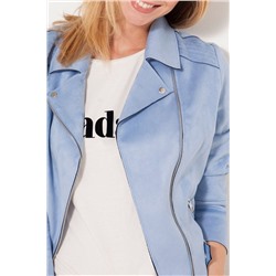 Chaqueta biker Azul