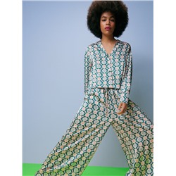 Gemusterte Hose