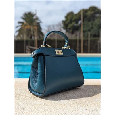 Ab.Zapatos PELLE Napoli (650) Petrol