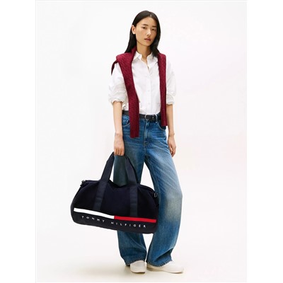 Flag Stripe Logo Duffle