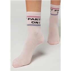 Kurze Socken mit Schriftzug 7 Days