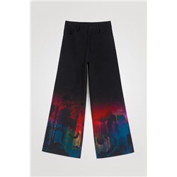 Pantalón arty pata ancha