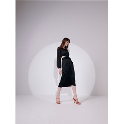 Kleid mit hohem Viskoseanteil