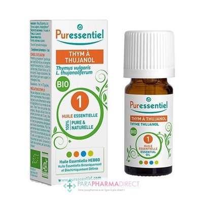 Puressentiel Huile Essentielle Thym à Thujanol BIO 5 ml