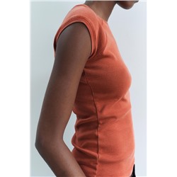 FADED COTTON T-SHIRT