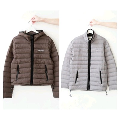 Женская пуховая стеганная куртка  Mi*umi*u