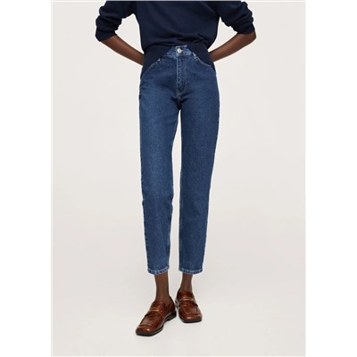 Vaqueros mom 100% algodón -  Mujer | MANGO OUTLET España