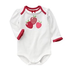 Strawberry Ruffle Bodysuit