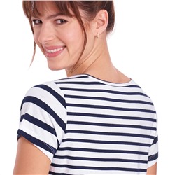 Damen T-Shirt mit Streifenmuster