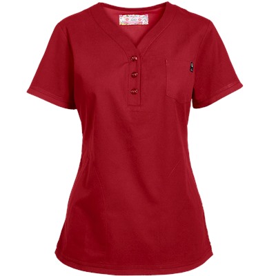 koi Scrubs Limited Edition Alexis Y-Neck Top