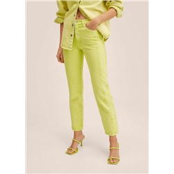 Vaqueros straight -  Mujer | MANGO OUTLET Melilla