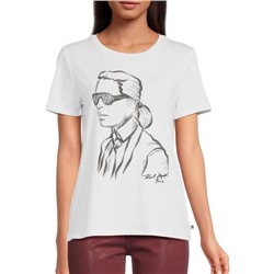 Karl Lagerfeld Paris Karl Sketch T-Shirt