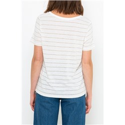 Camiseta de lino Blanco roto